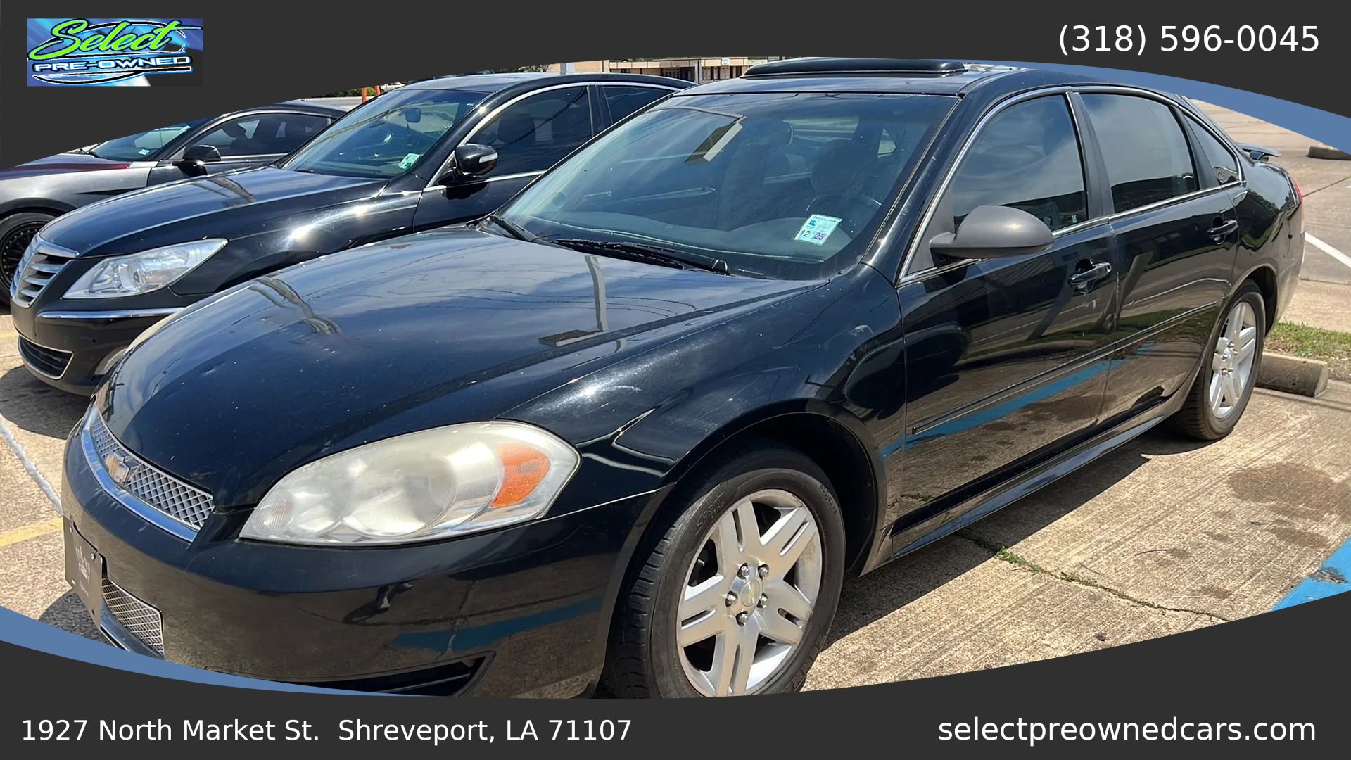 Used 2012 Chevrolet Impala LT w/ LT Sunroof Package FWD image 6
