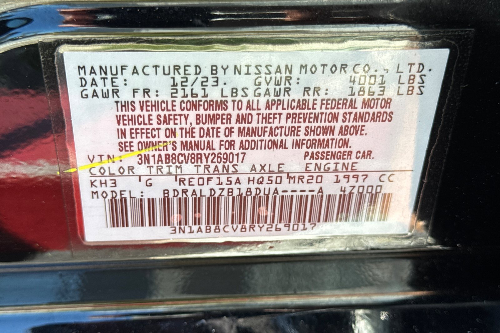 Used 2024 Nissan Sentra SV image 21
