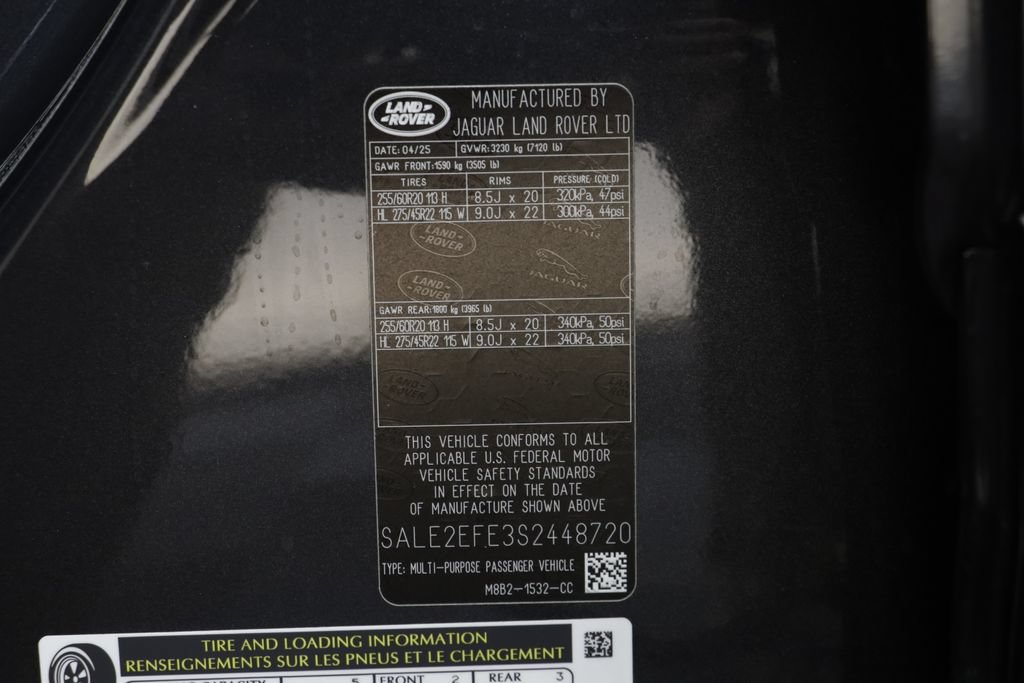 Certified 2025 Land Rover Defender 110 X-Dynamic SE AWD/4WD image 25