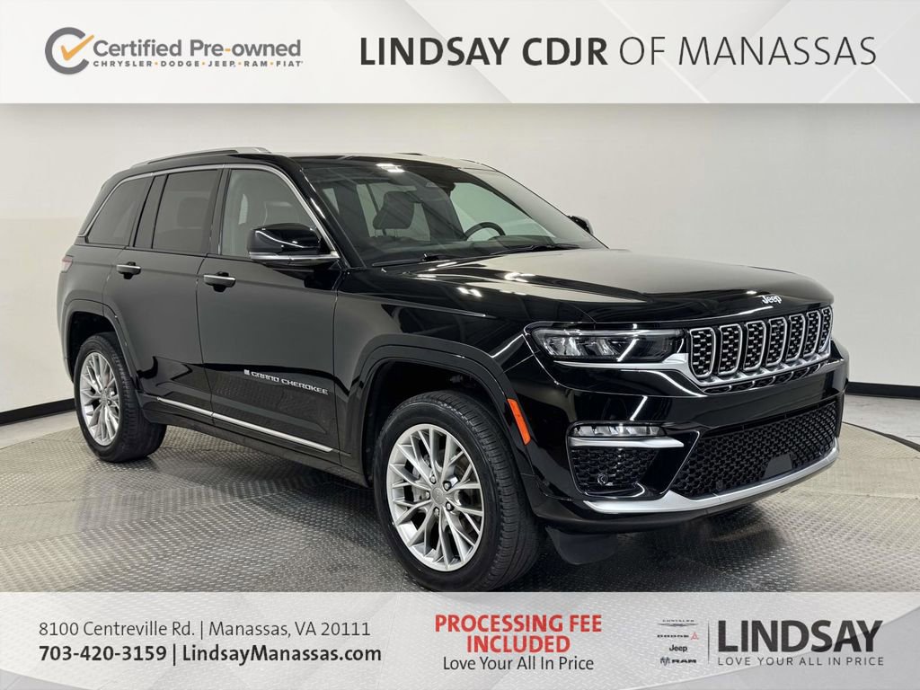Certified 2023 Jeep Grand Cherokee Summit AWD/4WD image 1