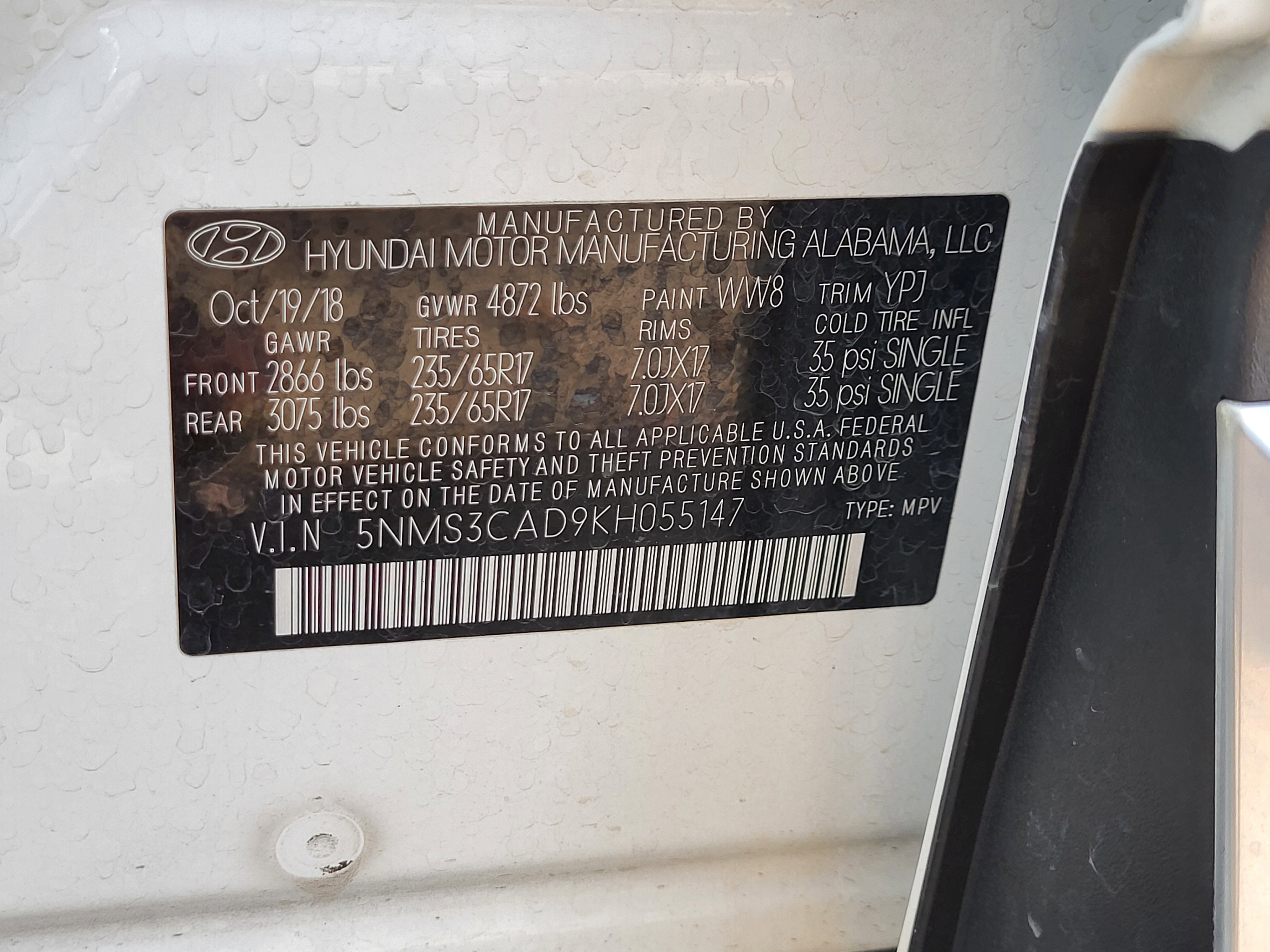 Used 2019 Hyundai Santa Fe SEL image 27