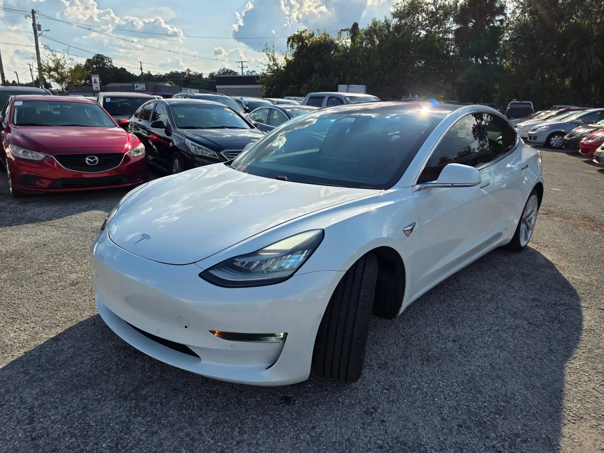 Used 2018 Tesla Model 3 Long Range AWD/4WD image 3