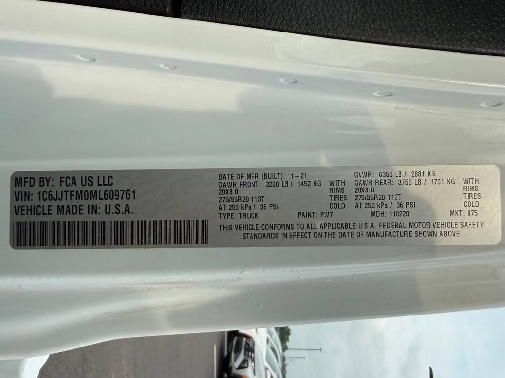 Used 2021 Jeep Gladiator Overland AWD/4WD image 33