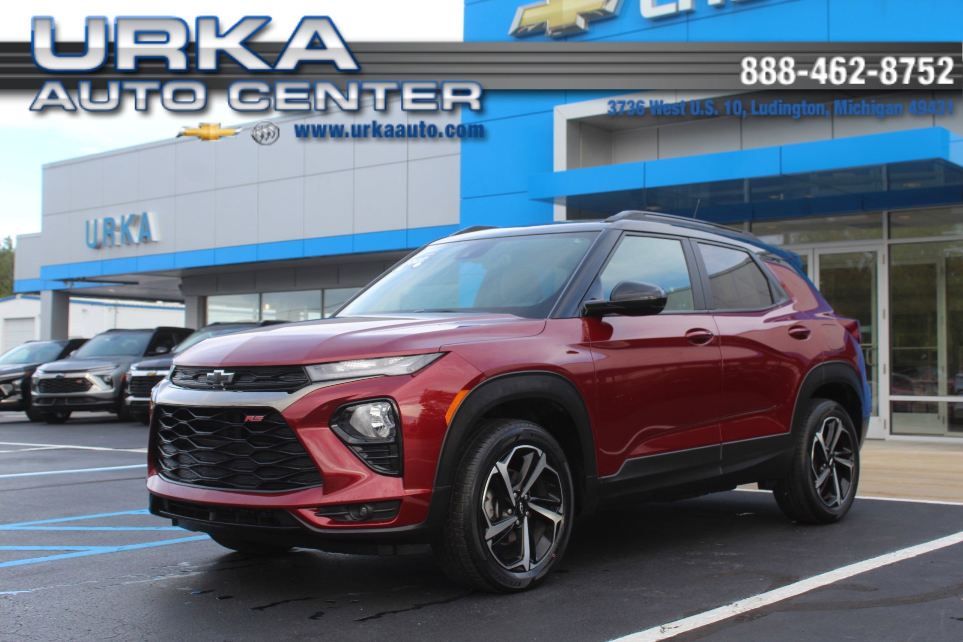 Certified 2022 Chevrolet TrailBlazer RS w/ Sun and Liftgate Package image 1