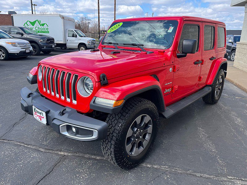 Used 2018 Jeep Wrangler Unlimited Sahara w/ Dual Top Group image 4