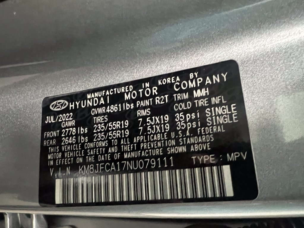Used 2022 Hyundai Tucson SEL AWD/4WD image 31