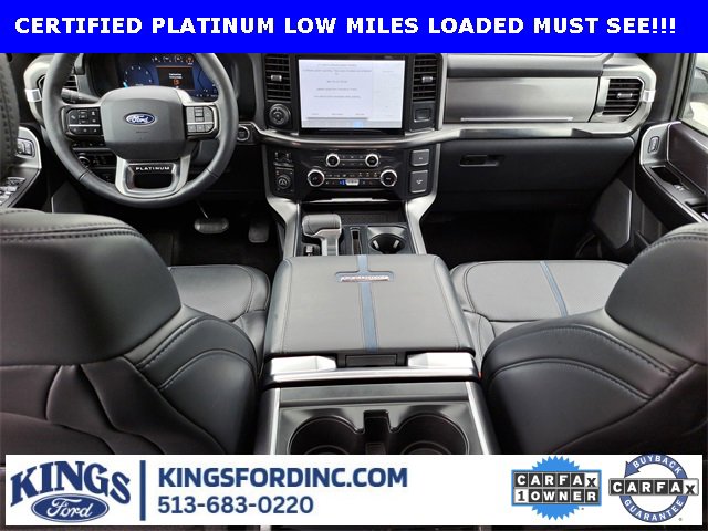 Certified 2024 Ford F150 Platinum w/ Equipment Group 702A High image 10