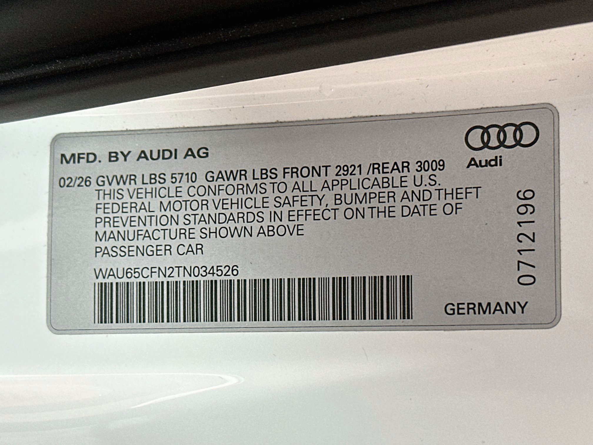 Used 2026 Audi A6 Prestige AWD/4WD image 31