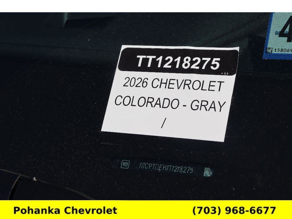 New 2026 Chevrolet Colorado Z71 AWD/4WD image 33