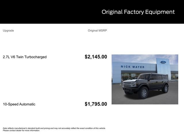 New 2025 Ford Bronco Badlands image 9