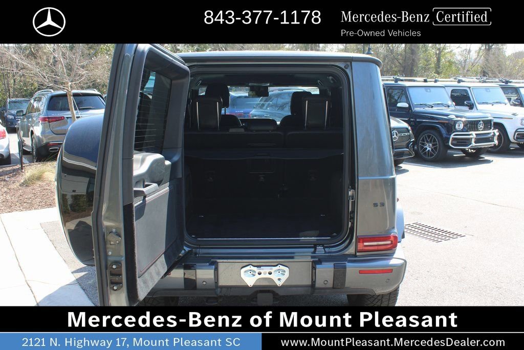 Certified 2021 Mercedes-Benz G 63 AMG 4MATIC w/ G Manufaktur Interior Package image 7