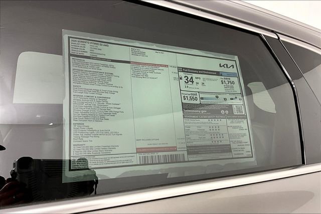New 2025 Kia Sorento EX w/ EX Panoramic Sunroof Package AWD/4WD image 14