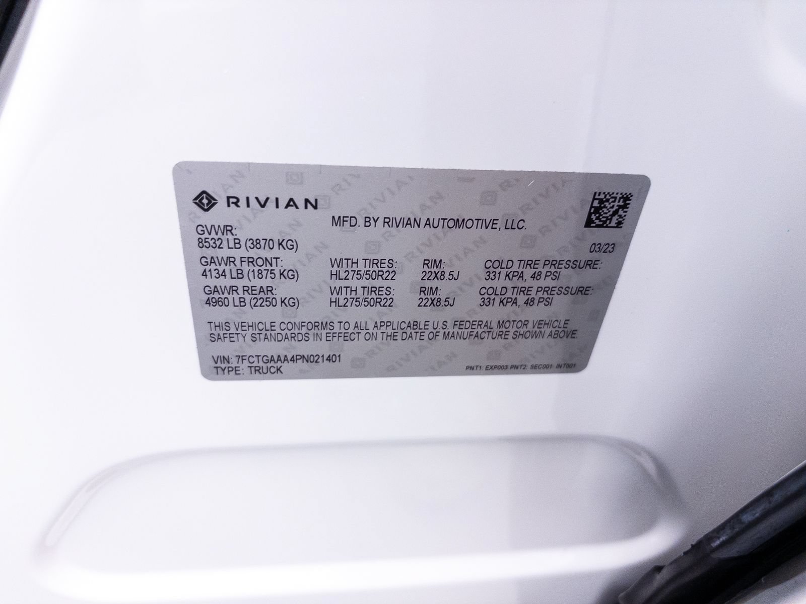 Used 2023 Rivian R1T Adventure AWD/4WD image 45