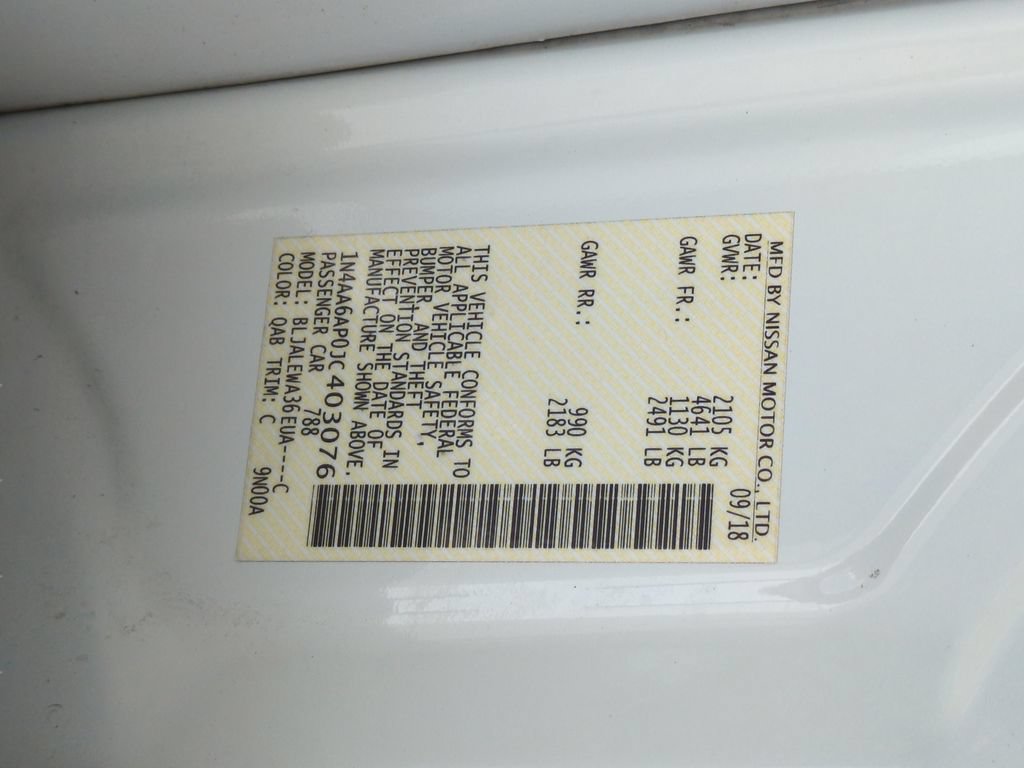Certified 2018 Nissan Maxima 3.5 SL FWD image 24