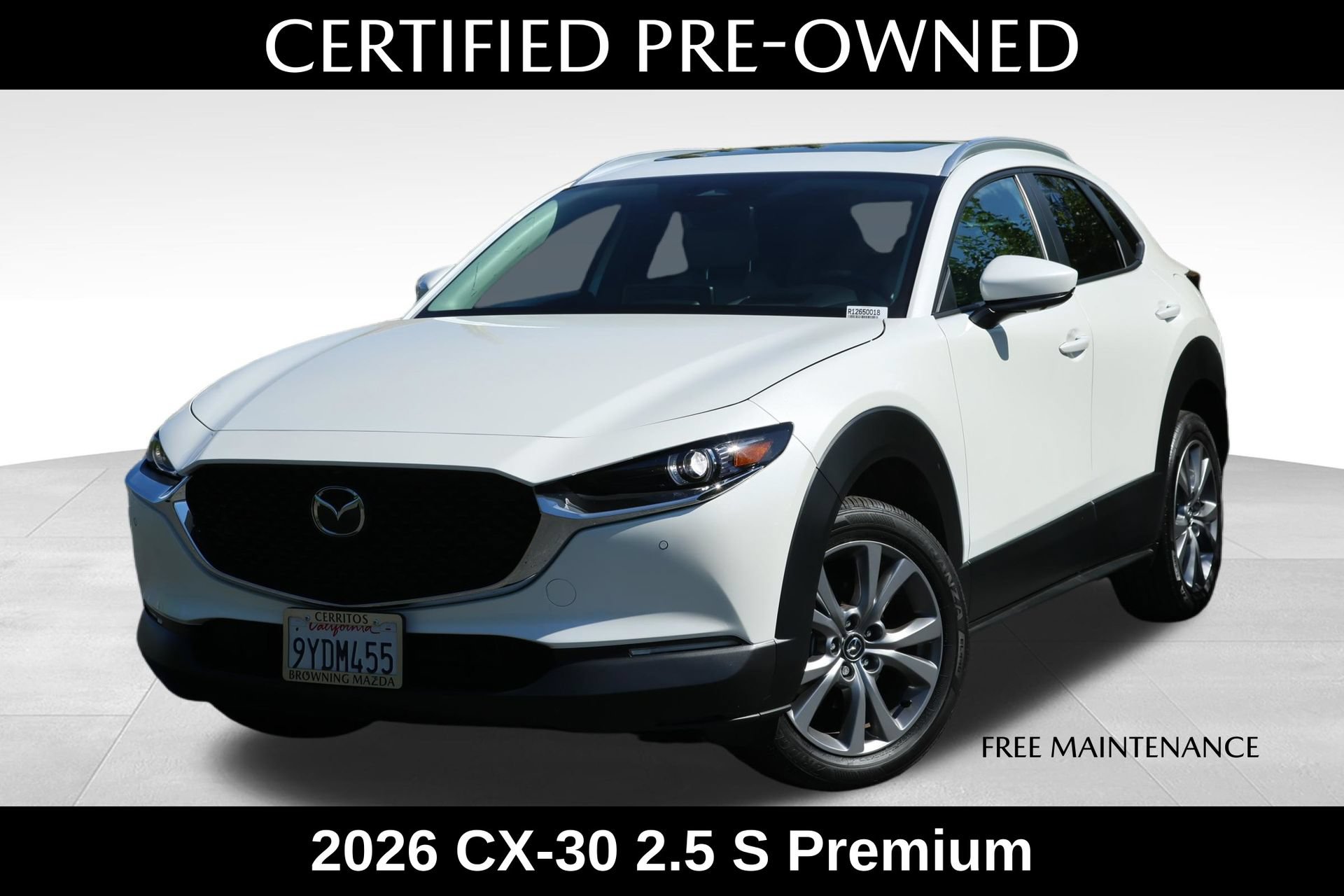 Certified 2026 MAZDA CX-30 AWD 2.5 S w/ Premium Package
