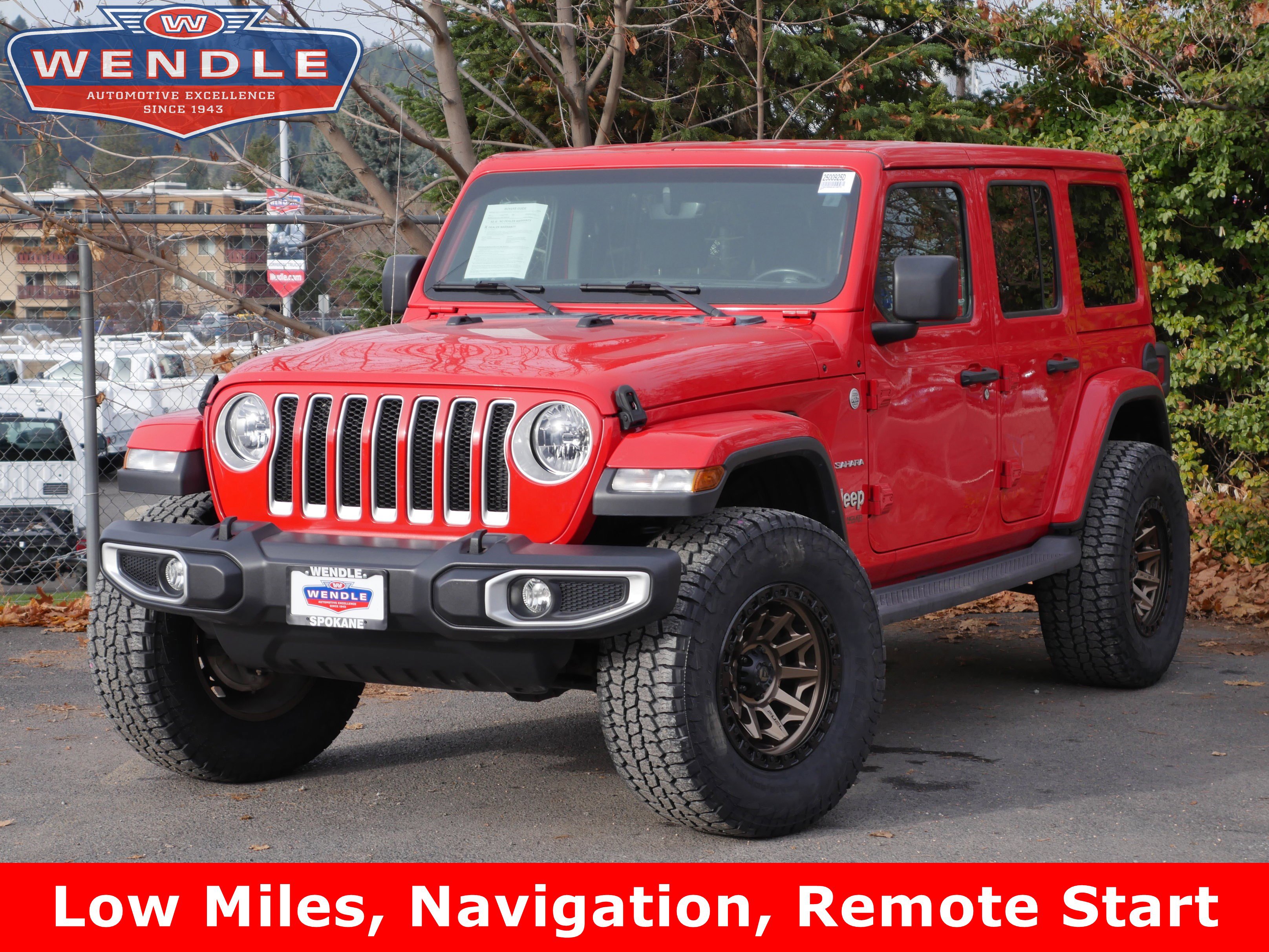Used 2020 Jeep Wrangler Unlimited Sahara w/ Uconnect 4C Nav & Sound Group