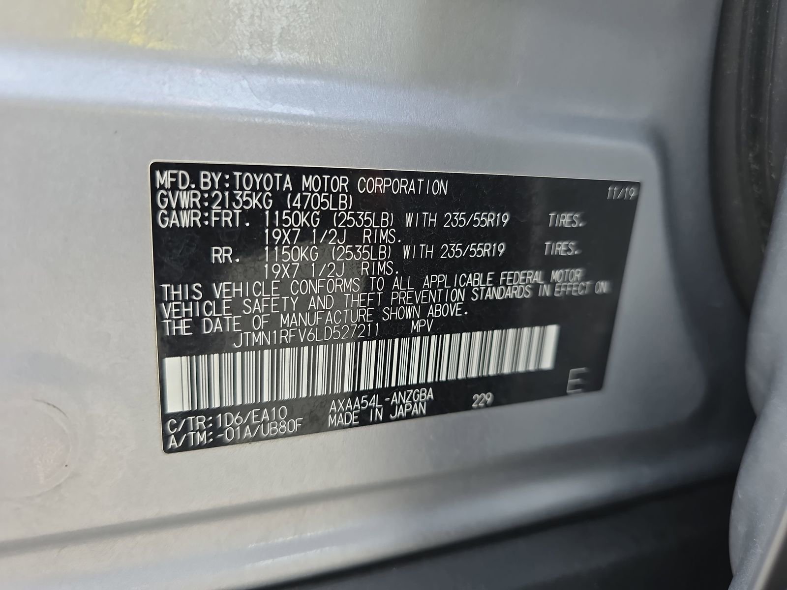 Used 2020 Toyota RAV4 Limited image 35