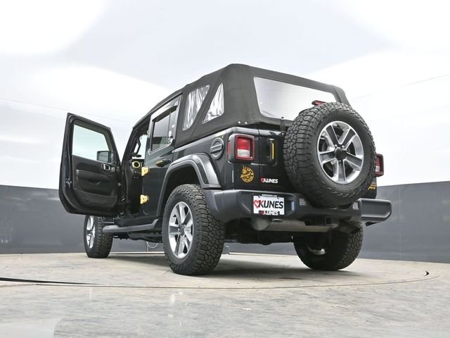 Used 2021 Jeep Wrangler Unlimited Sahara w/ Uconnect 4C Nav & Sound Group image 46
