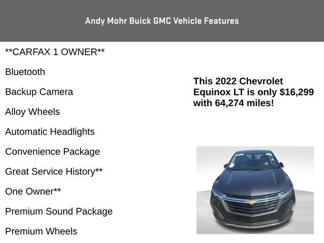 Used 2022 Chevrolet Equinox LT FWD image 4