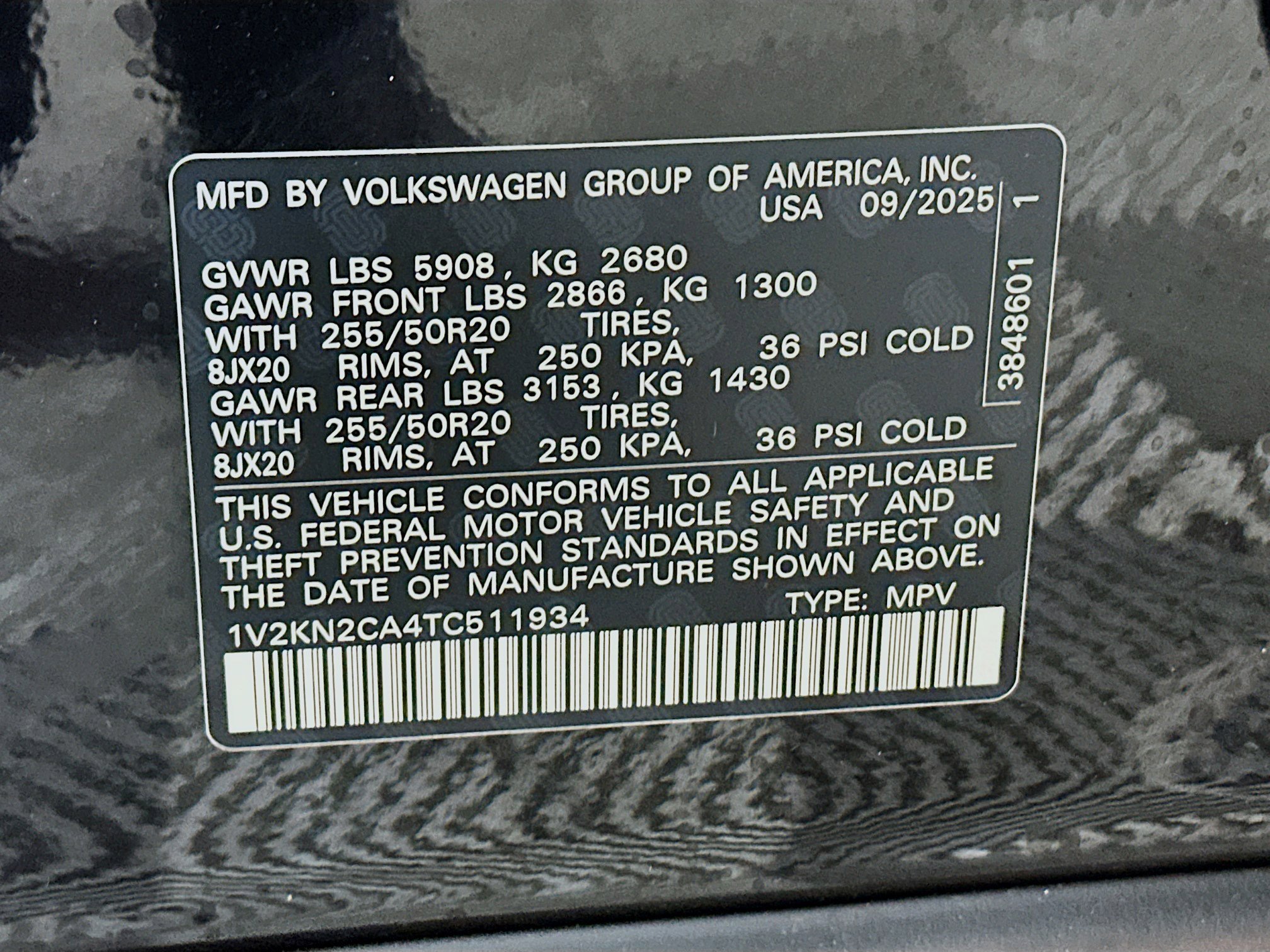 New 2026 Volkswagen Atlas SE image 32