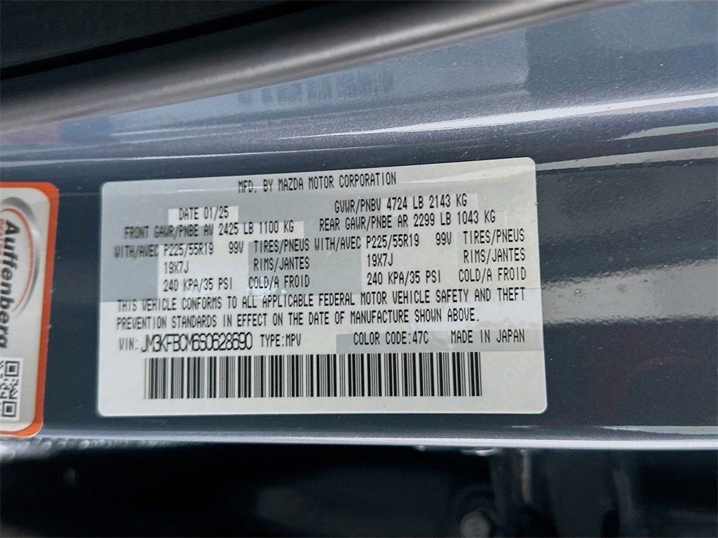 Certified 2025 MAZDA CX-5 Carbon Edition image 33
