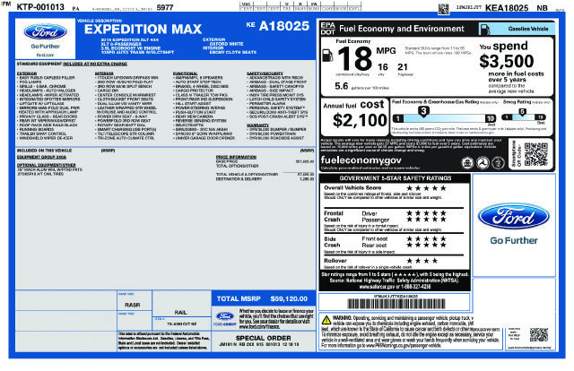 Used 2019 Ford Expedition Max XLT AWD/4WD image 37