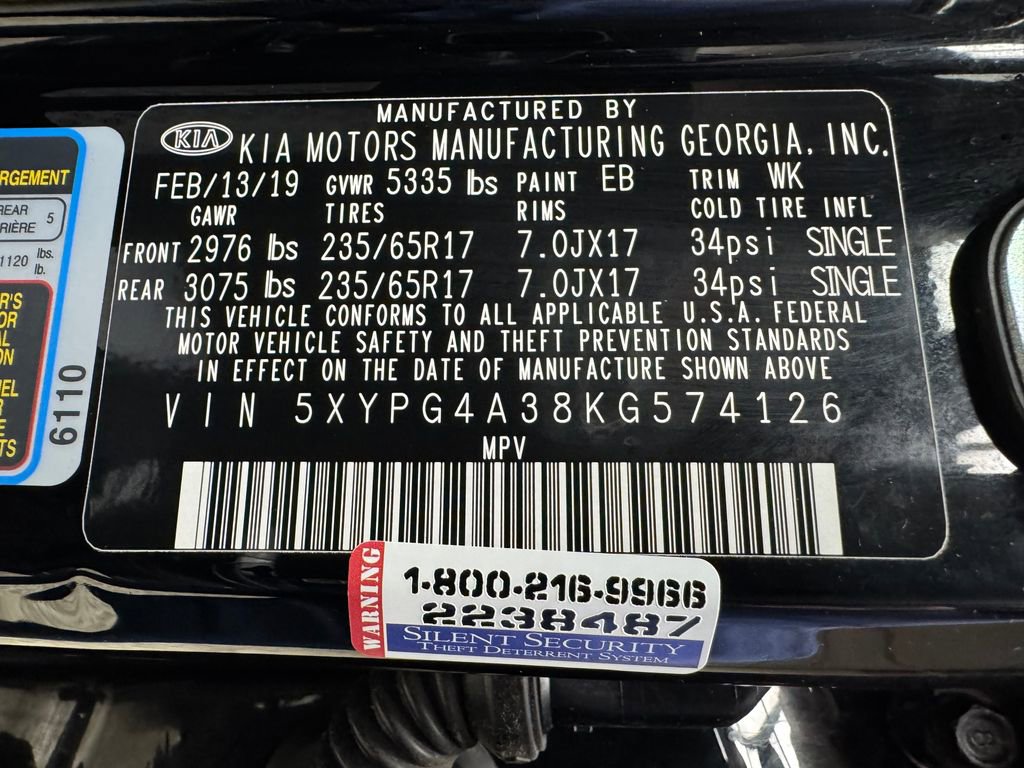 Used 2019 Kia Sorento FWD w/ Option Group 020 image 28