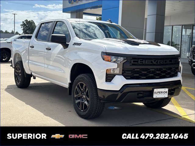 New 2025 Chevrolet Silverado 1500 Custom Trail Boss w/ Dark Appearance Package image 1