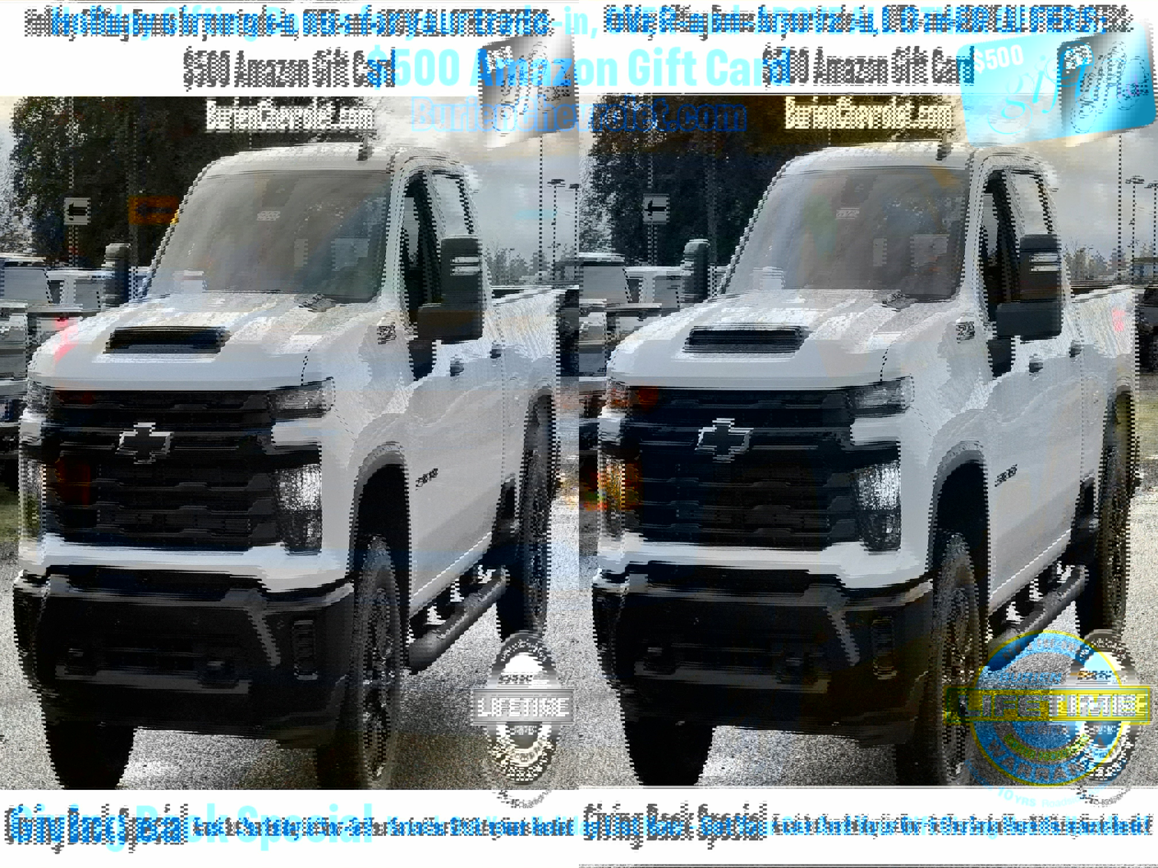 New 2026 Chevrolet Silverado 2500 Custom w/ Custom Value Package