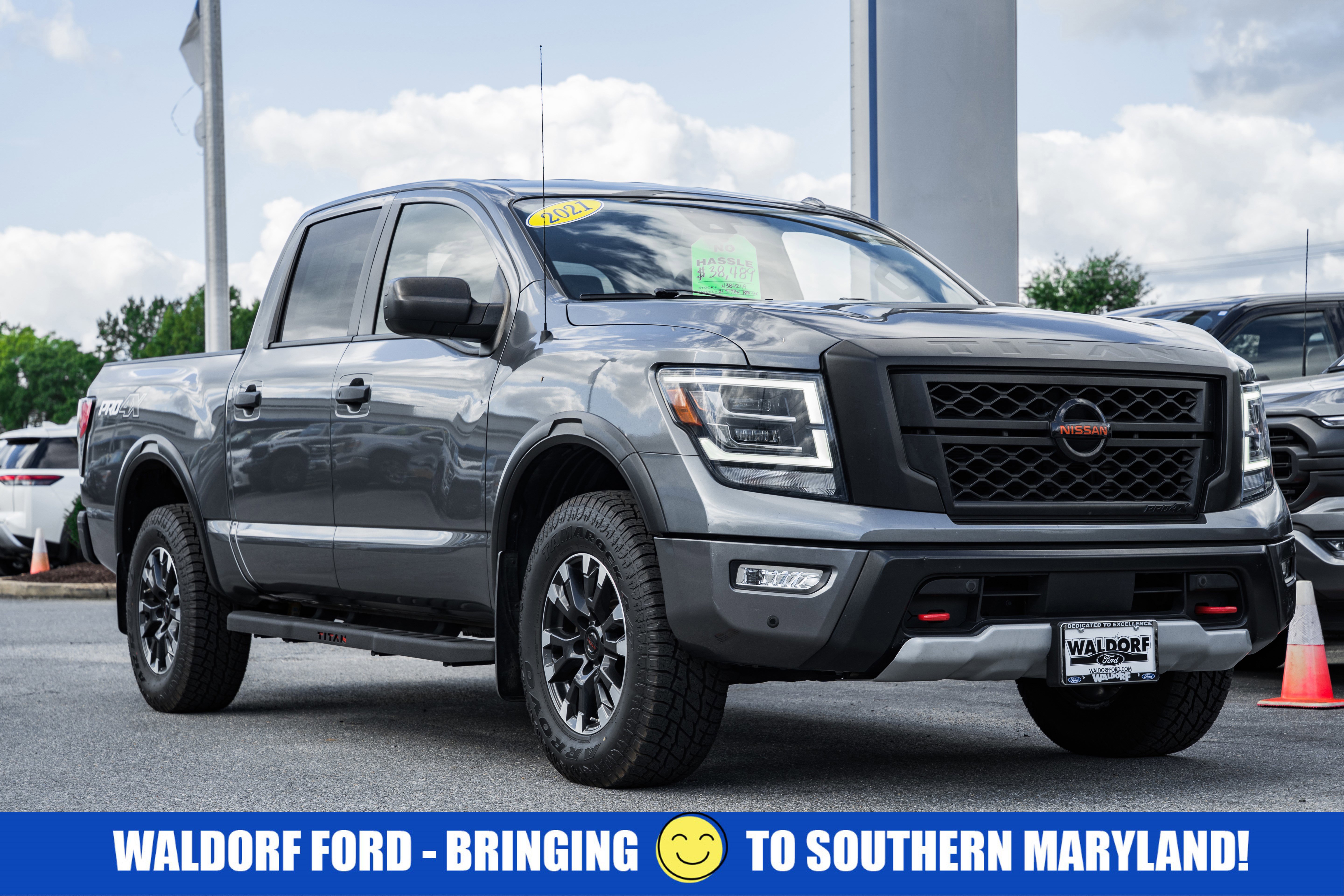 Used 2021 Nissan Titan PRO-4X w/ Pro-4x Utility Package