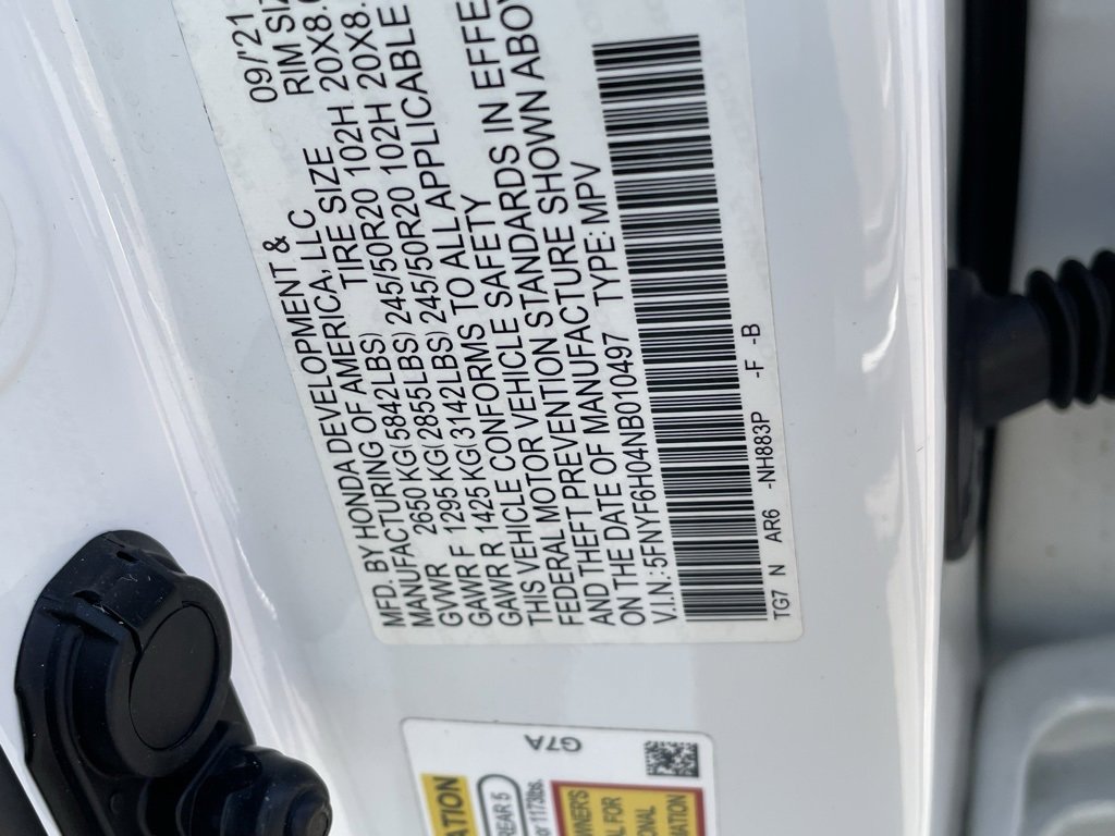 Used 2022 Honda Pilot Elite image 38