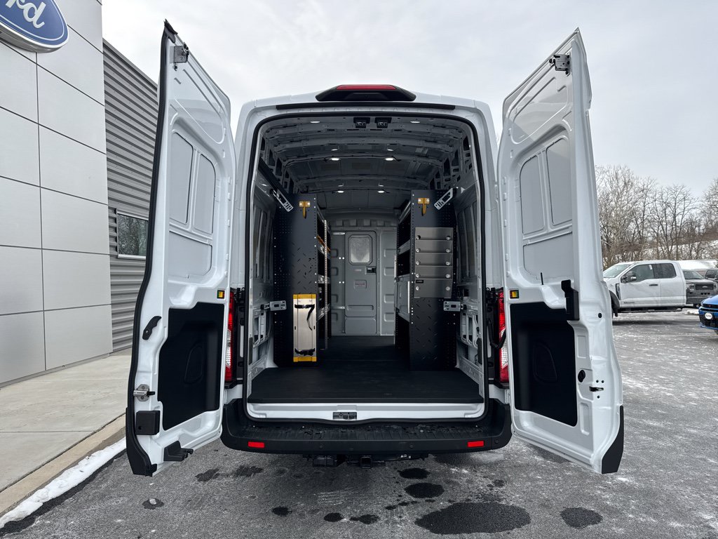 New 2026 Ford Transit 350 148 High Roof Extended w/ HVAC Trade Package RWD image 8