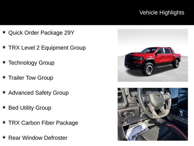 Used 2021 RAM 1500 TRX w/ TRX Level 2 Equipment Group AWD/4WD image 8