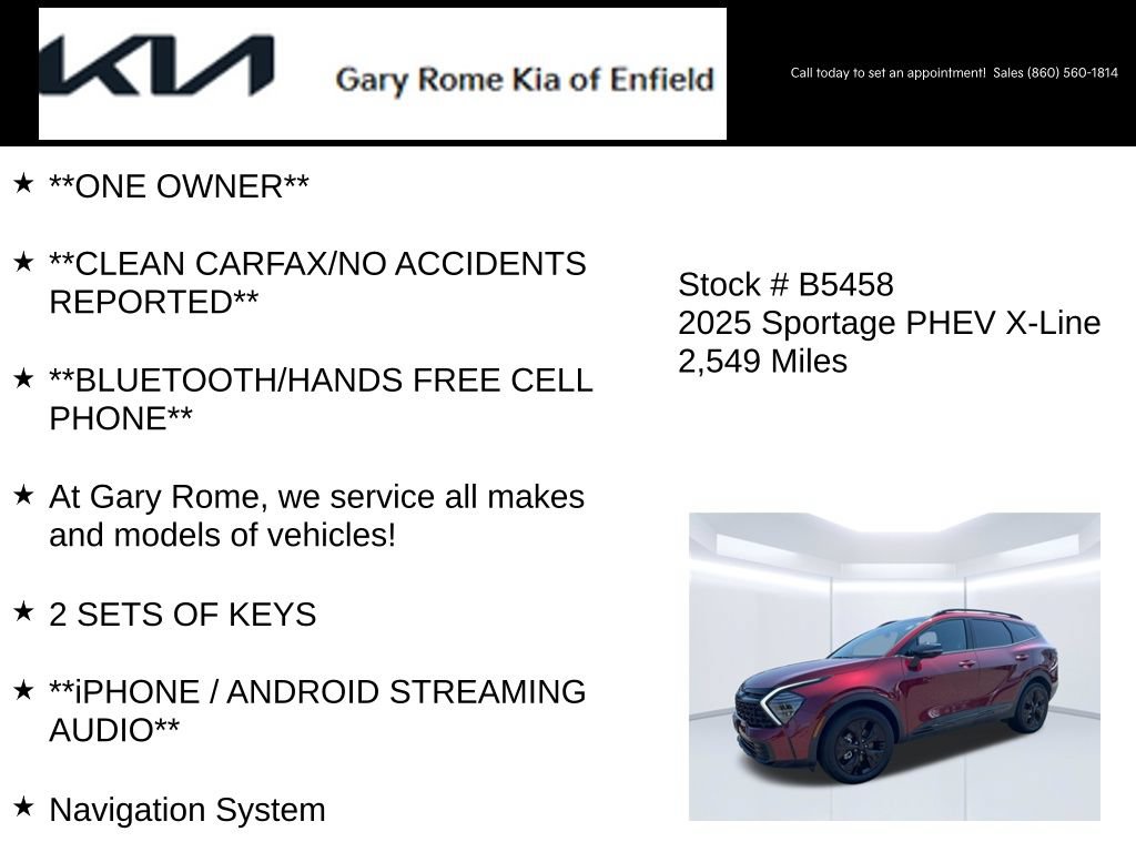 Certified 2025 Kia Sportage X-Line AWD/4WD image 7