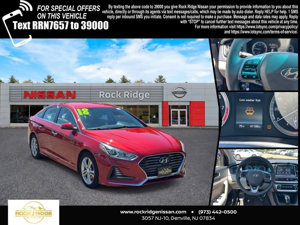 Used 2018 Hyundai Sonata SEL FWD image 1