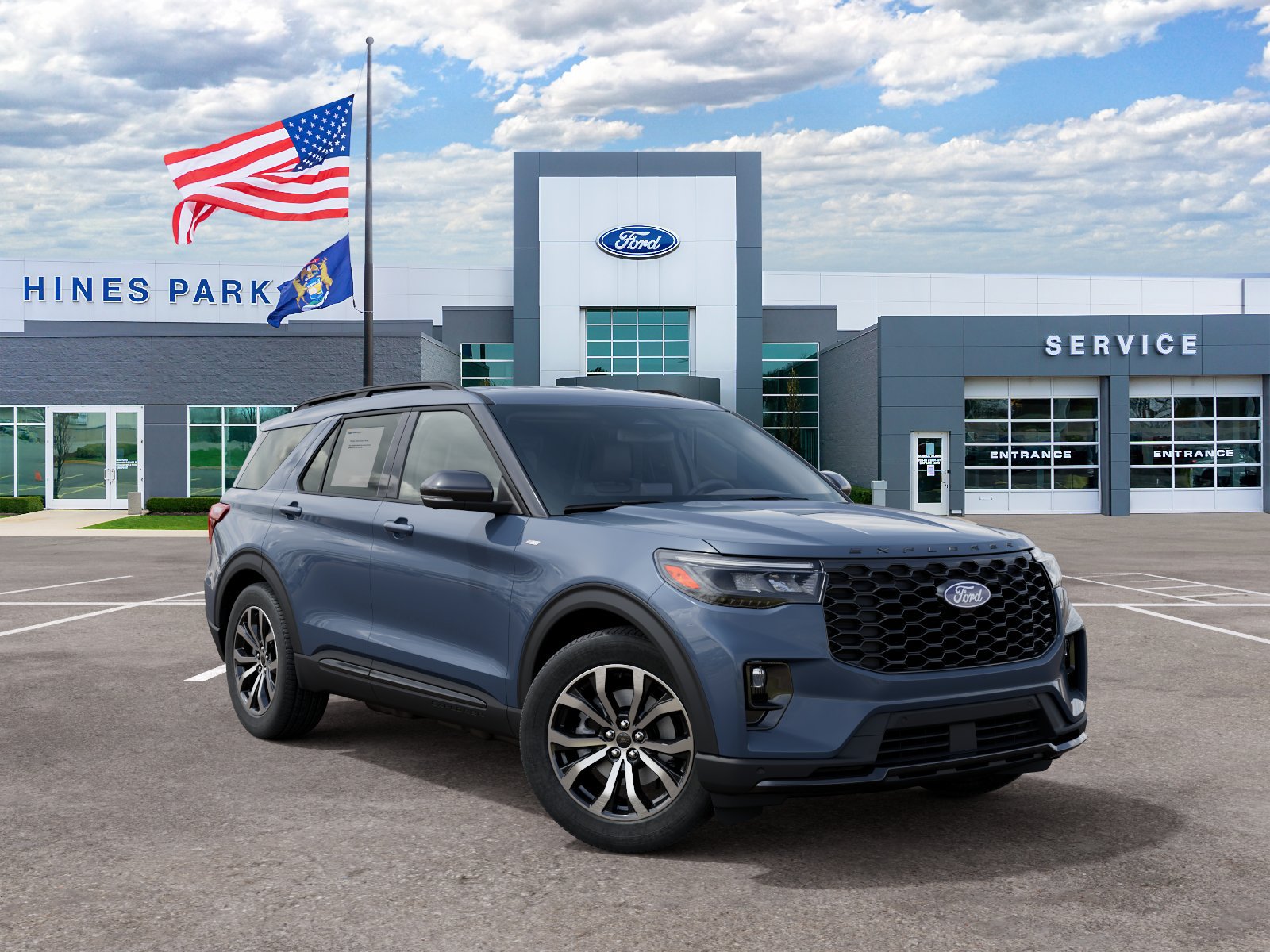 New 2027 Ford Explorer ST-Line w/ Premium Package AWD/4WD image 4