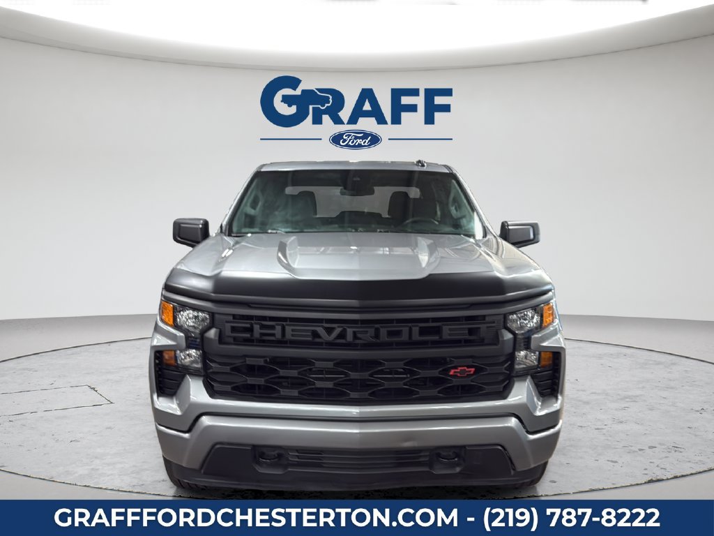 Used 2024 Chevrolet Silverado 1500 Custom w/ LPO, Dark Essentials Package AWD/4WD image 2