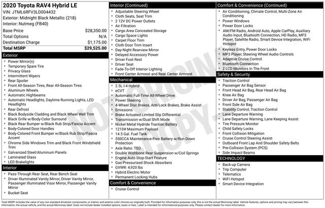 Used 2020 Toyota RAV4 LE image 26