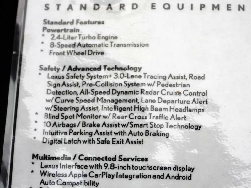 Used 2023 Lexus RX 350 Premium w/ Cold Area Package FWD image 77