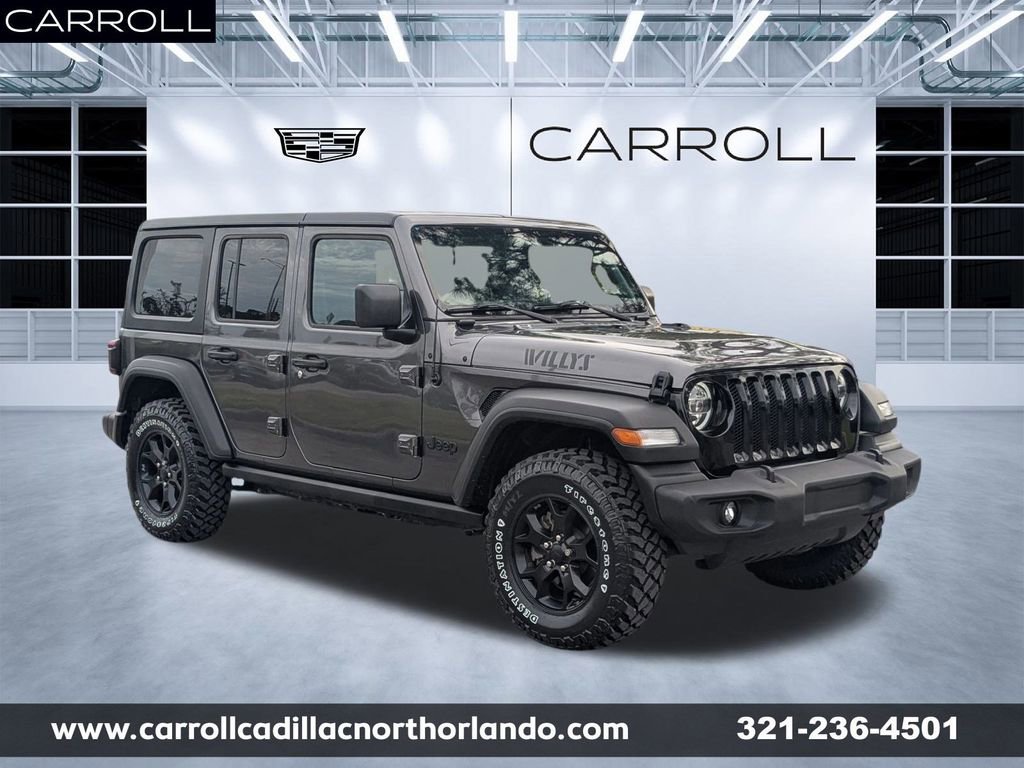 Used 2020 Jeep Wrangler Unlimited Sport image 1