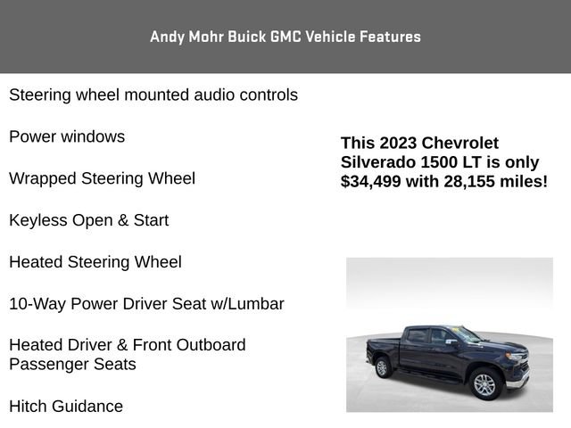 Used 2023 Chevrolet Silverado 1500 LT AWD/4WD image 16