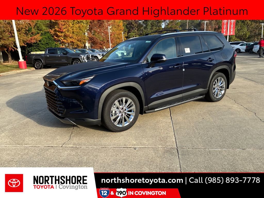 New 2026 Toyota Grand Highlander Platinum