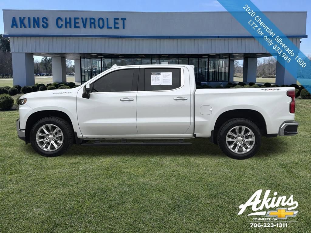 Certified 2020 Chevrolet Silverado 1500 LTZ w/ LTZ Plus Package AWD/4WD image 10