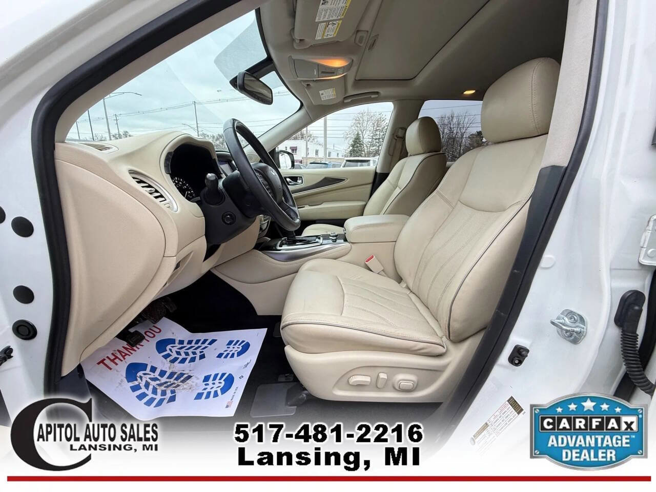 Used 2017 INFINITI QX60 AWD w/ Premium Plus Package image 12