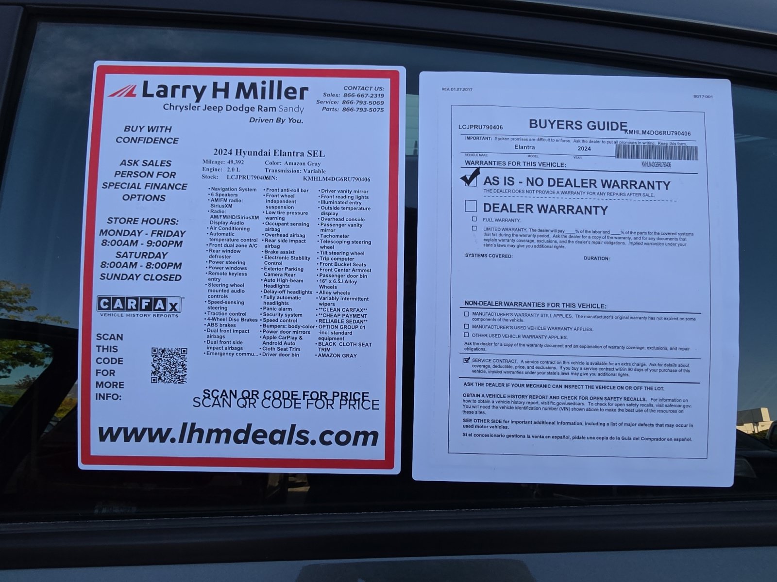 Used 2024 Hyundai Elantra SEL FWD image 34