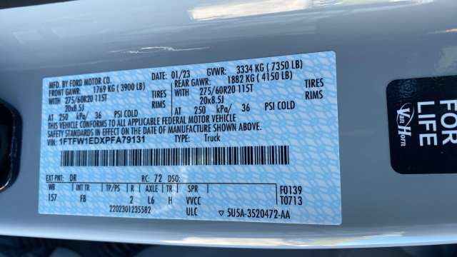 Used 2023 Ford F150 XLT w/ Equipment Group 302A High AWD/4WD image 28