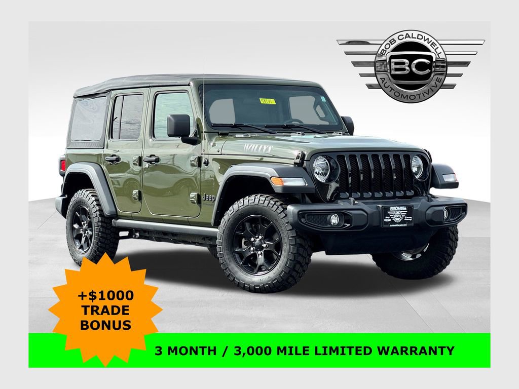 Used 2022 Jeep Wrangler Unlimited Sport AWD/4WD image 1
