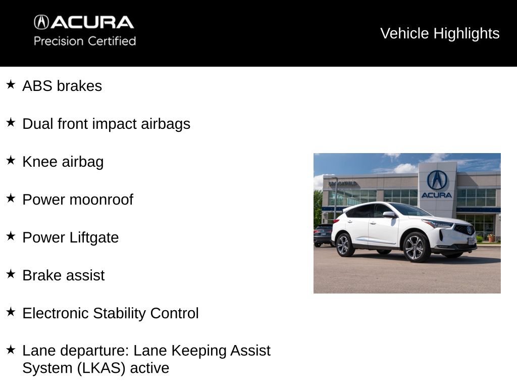 Certified 2024 Acura RDX SH-AWD w/ Advance Package image 13