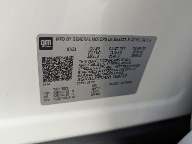 Used 2022 GMC Terrain SLT w/ Tech Package FWD image 34