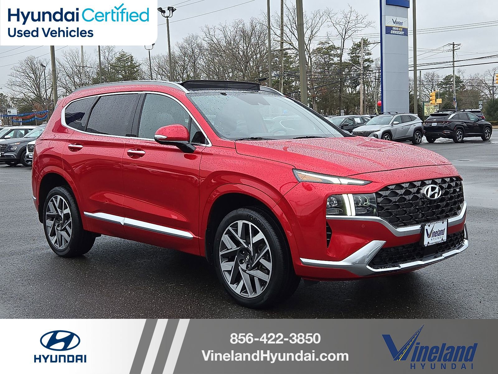 Certified 2023 Hyundai Santa Fe Calligraphy image 1
